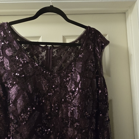 Alex Evenings Plus Size Maxi Dress - Picture 6 of 11